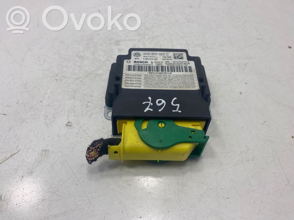 Volkswagen Polo V 6R Sterownik / Moduł Airbag 