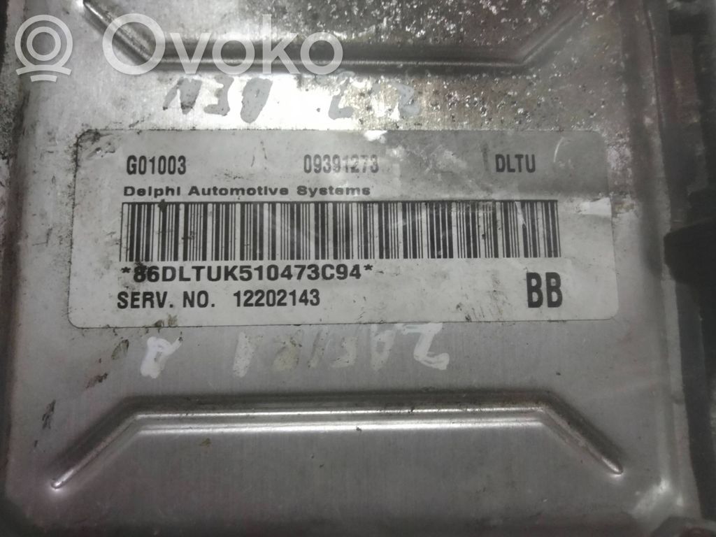 Engine control unit/module   09391273,G01003,12202143