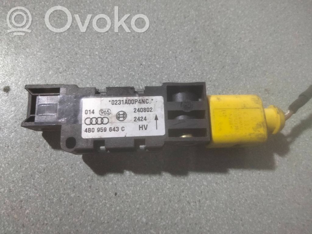 Airbagsensor Crashsensor Drucksensor   4B0959643C,240802,0231A00P4NC,4B0959643E