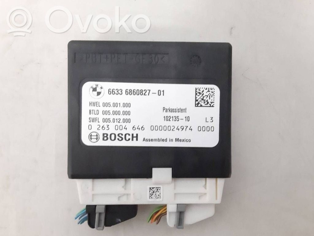 BMW 3 GT F34 Parking PDC control unit/module 