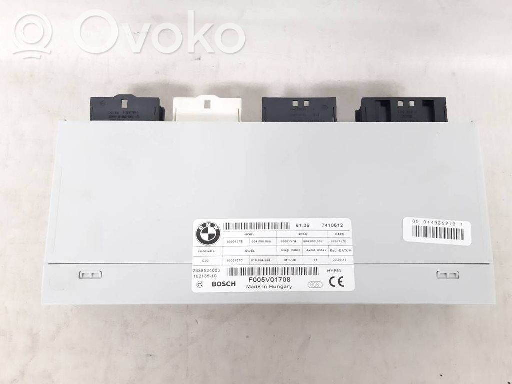 BMW 3 GT F34 Autres unités de commande / modules 