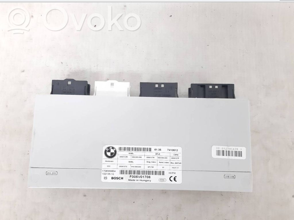 BMW 3 GT F34 Autres unités de commande / modules 