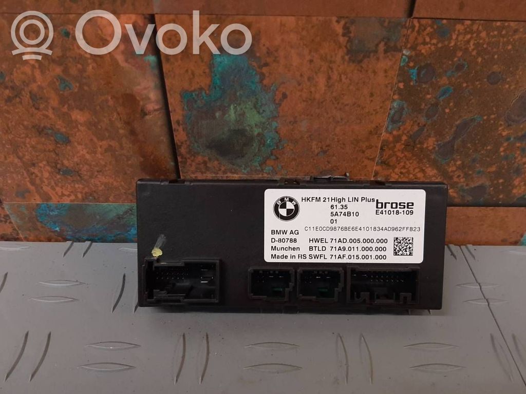 BMW X7 G07 Tailgate/trunk control unit/module 