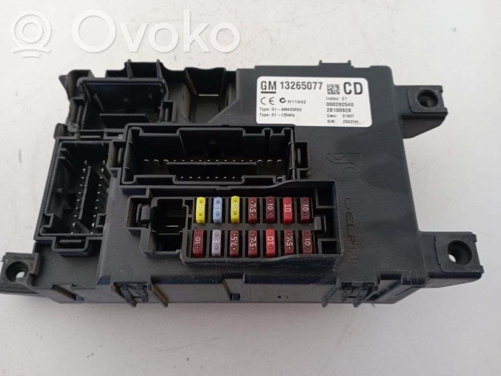 Módulo de fusible   13265077
