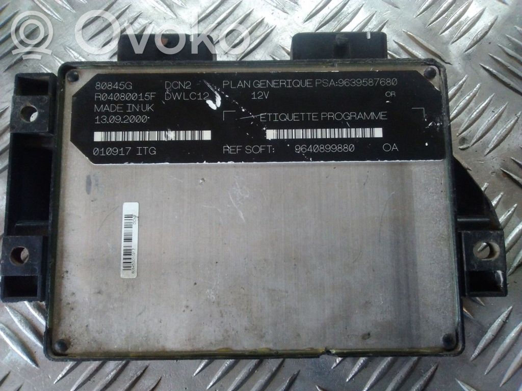 Engine control unit/module   R04080015F,80845G,DWLC12