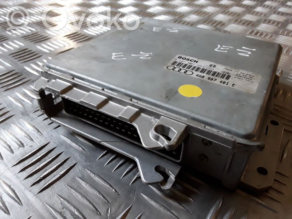 Engine control unit/module   4A0907401E,0281001253,28RTD469