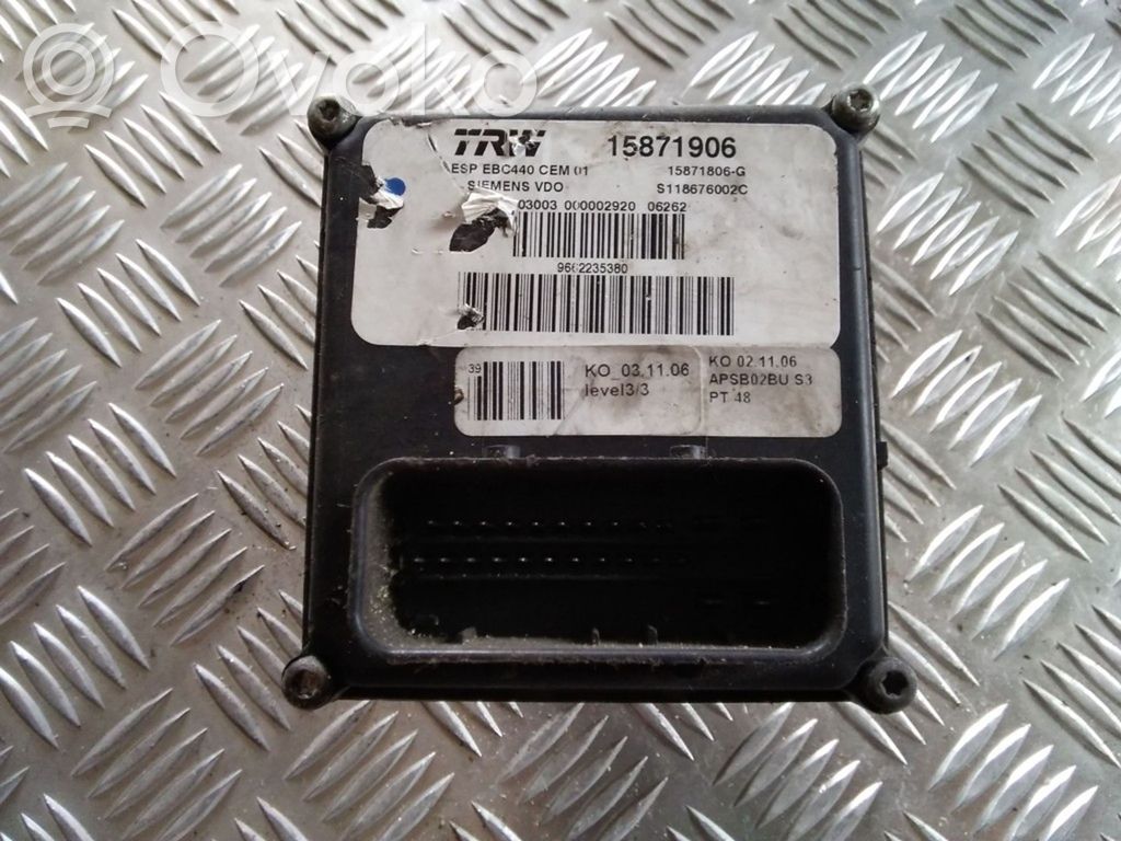ABS bloks   15871906,S118676002C,9662235380