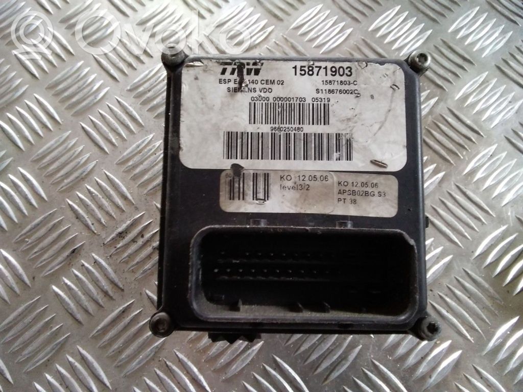 Citroen C6 ABS bloks 