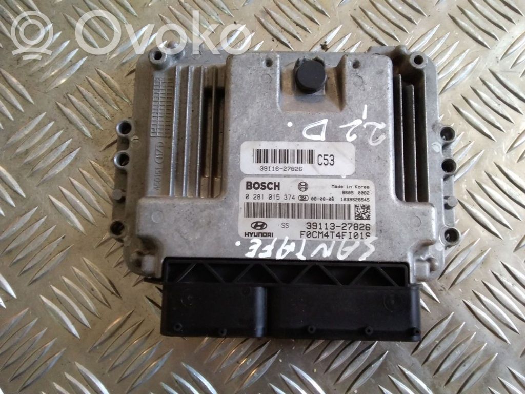 Engine control unit/module   0281015374,3911327826