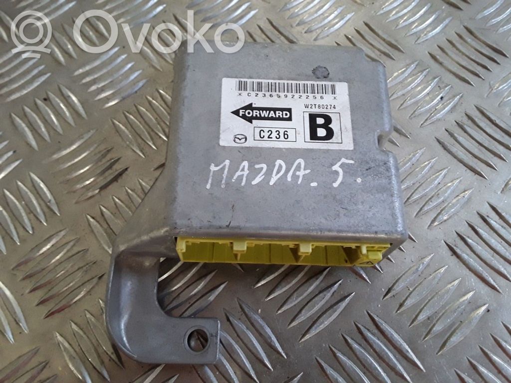 Airbag control unit/module   W2T80274