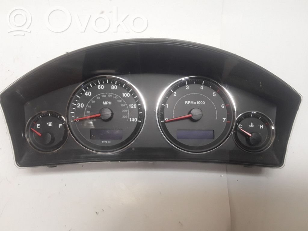 Jeep Grand Cherokee (WK) Speedometer (instrument cluster) 