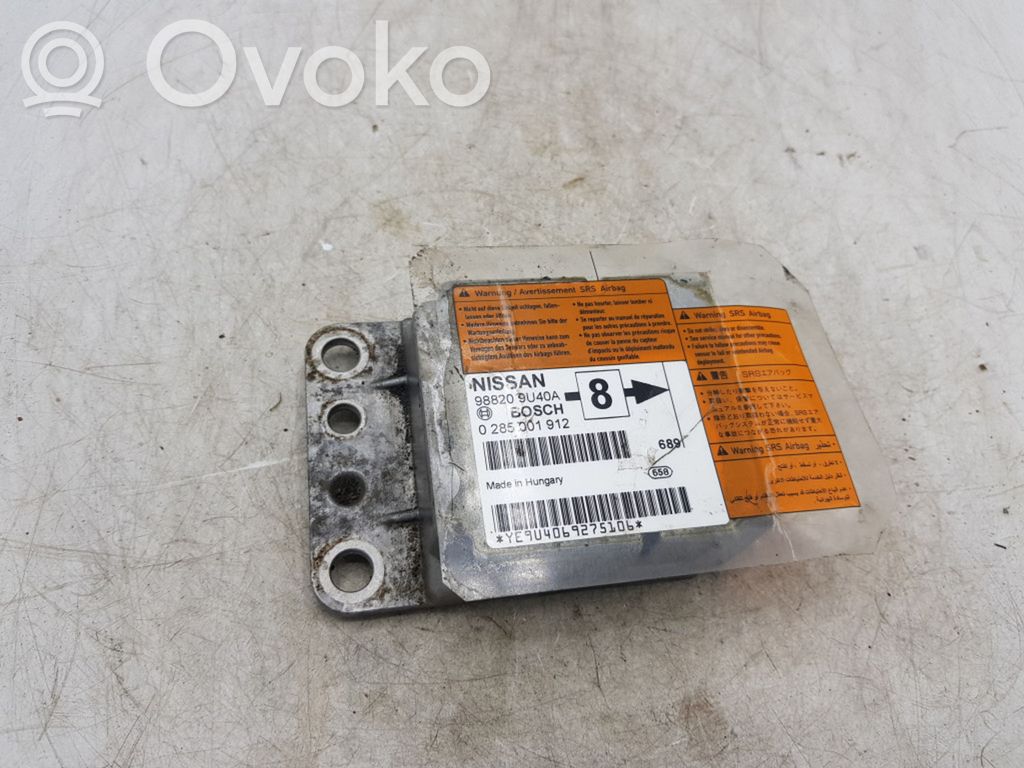 Nissan Note (E11) Airbag control unit/module 