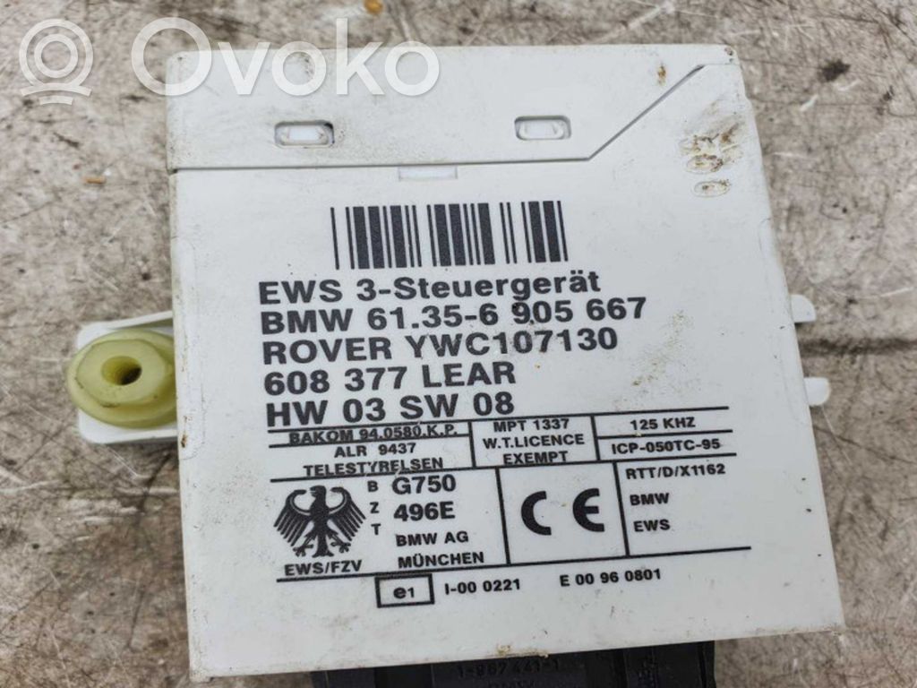 Immobilizer control unit/module   61356905667,YWC107130,608377LEAR
