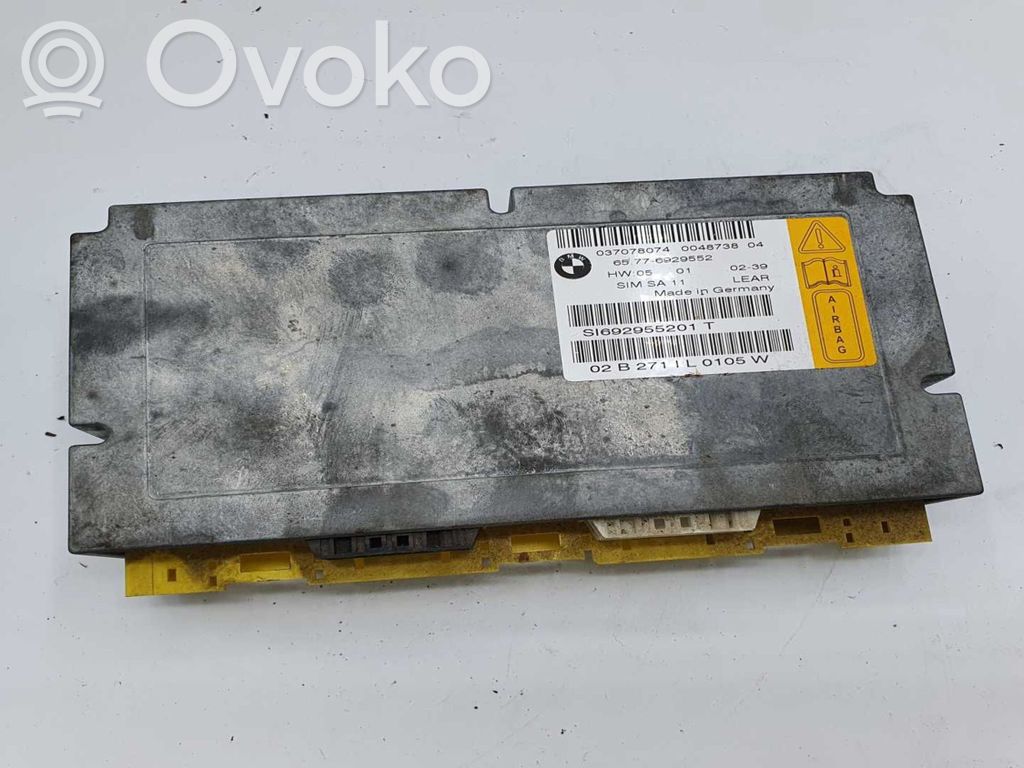 Module de contrôle airbag   65776929552,SI692955201T