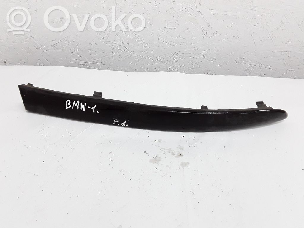 BMW 1 E82 E88 Front bumper splitter molding 