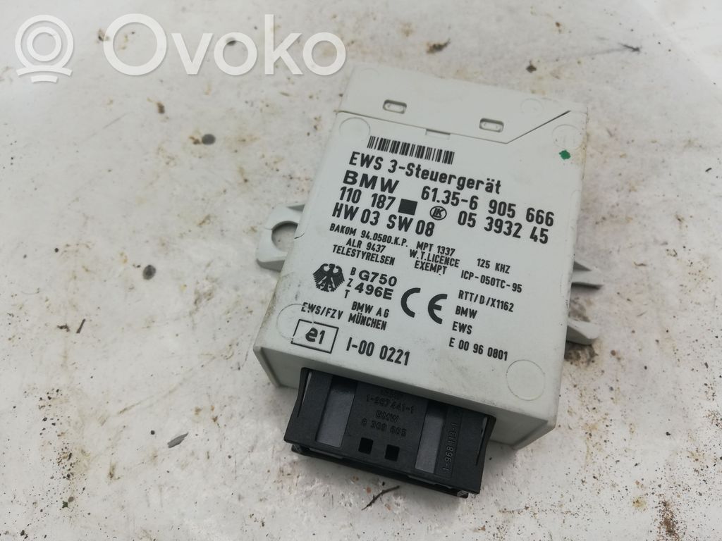 BMW 3 E46 Unitate/modul comandă imobilizator 