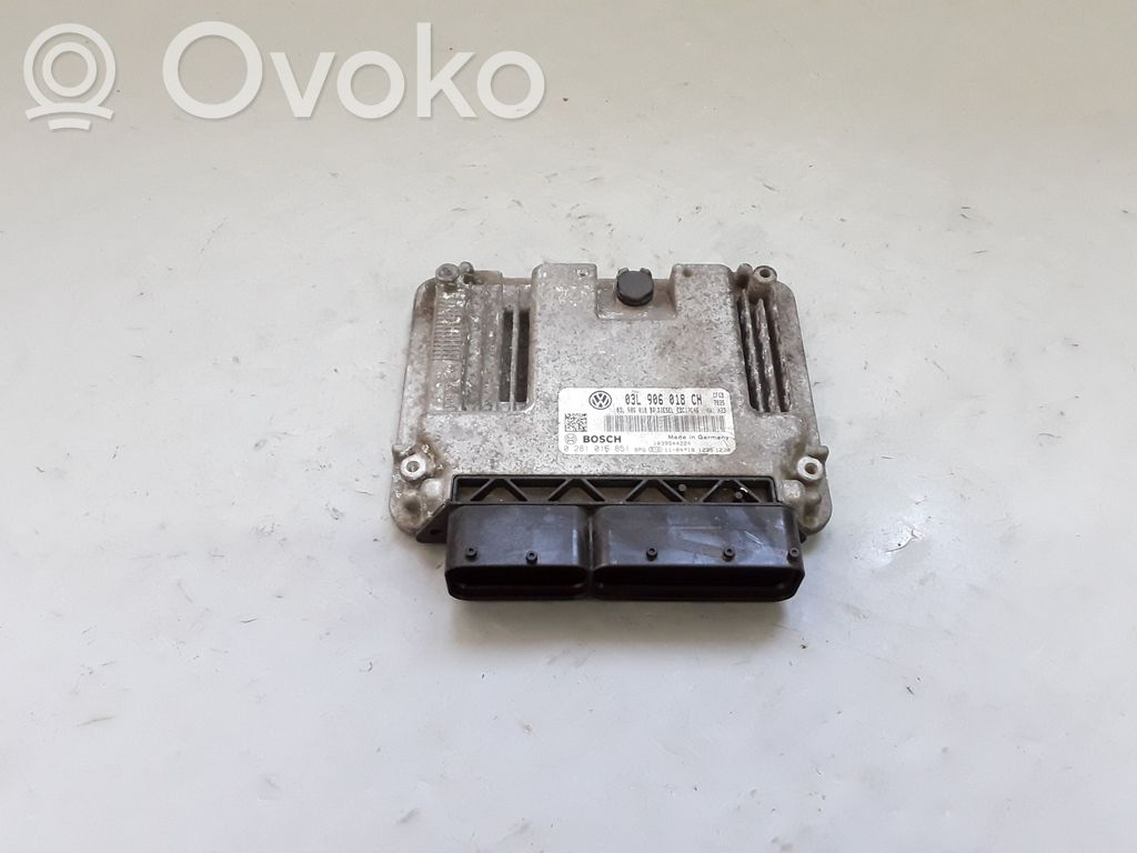 Skoda Superb B6 (3T) Unitate/modul de control motor 