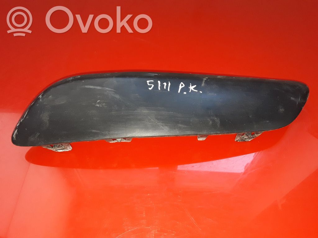 Peugeot 307 Modanatura separatore del paraurti anteriore 