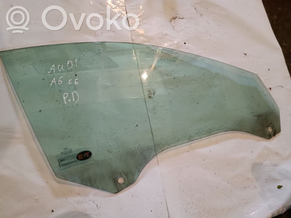 Audi A6 S6 C6 4F Vetro del finestrino della portiera anteriore - quattro porte