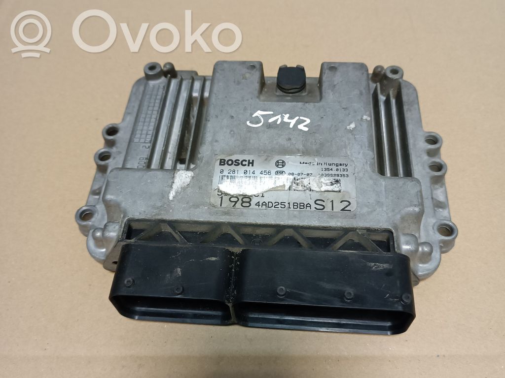 Engine control unit/module   51828291,0281014456,1039S29353
