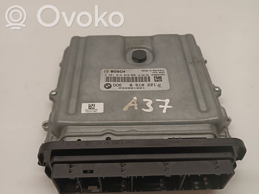 Unidad de control/módulo del motor   8510221,0281016838,13740039