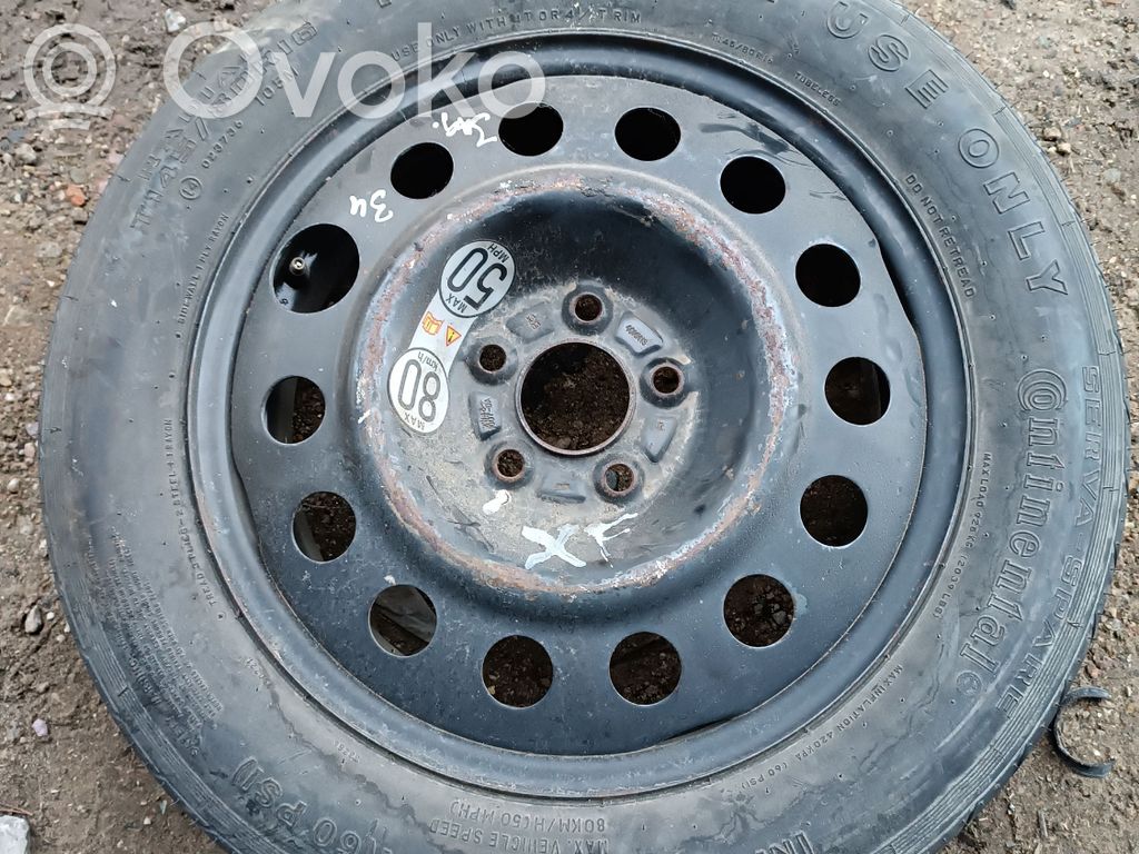 Jaguar XF Roue de secours R16 