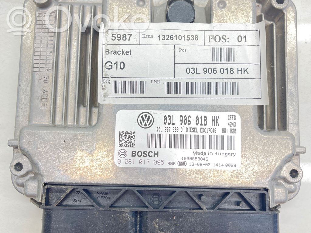 Volkswagen Sharan Unitate/modul de control motor 