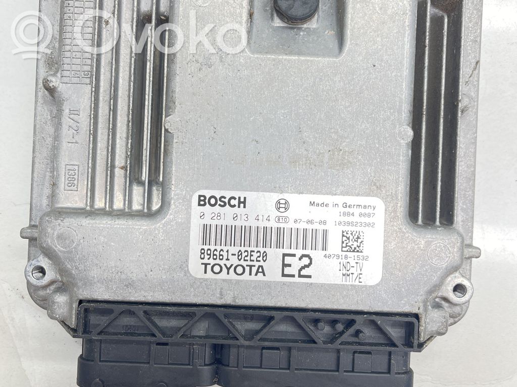 Toyota Auris 150 Unitate/modul de control motor 