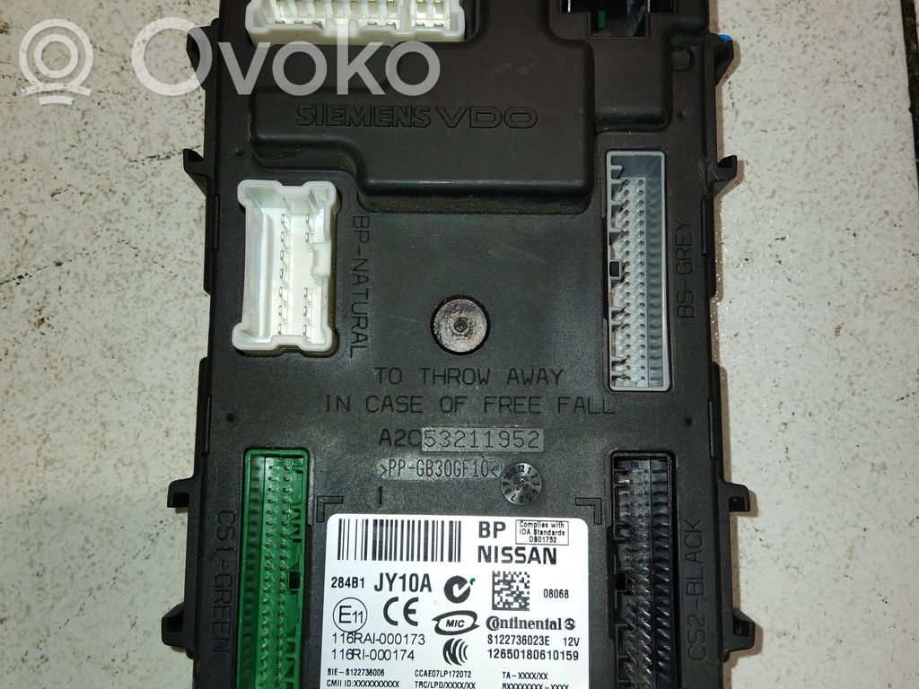 Renault Koleos I Moduł / Sterownik komfortu 