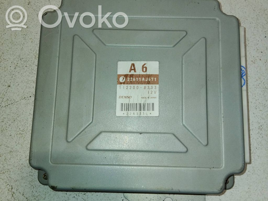 Engine control unit/module   22611AJ671,228333L,1122008333