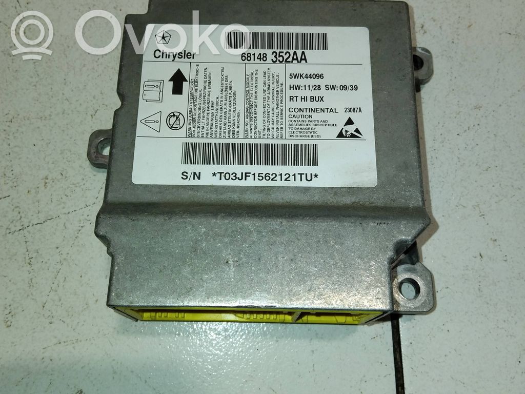 Sterownik / Moduł Airbag   68148352AA,5WK44096,T03JF1562121TU