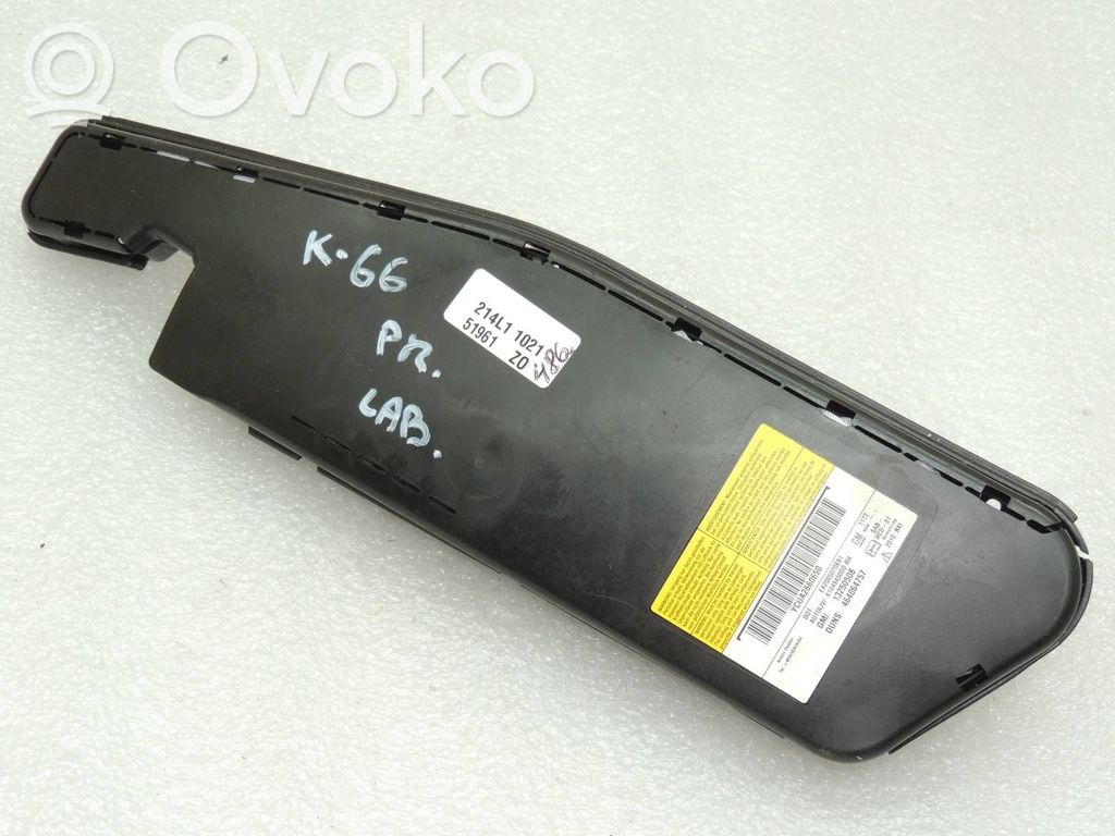 Opel Meriva B Istuimen turvatyyny 