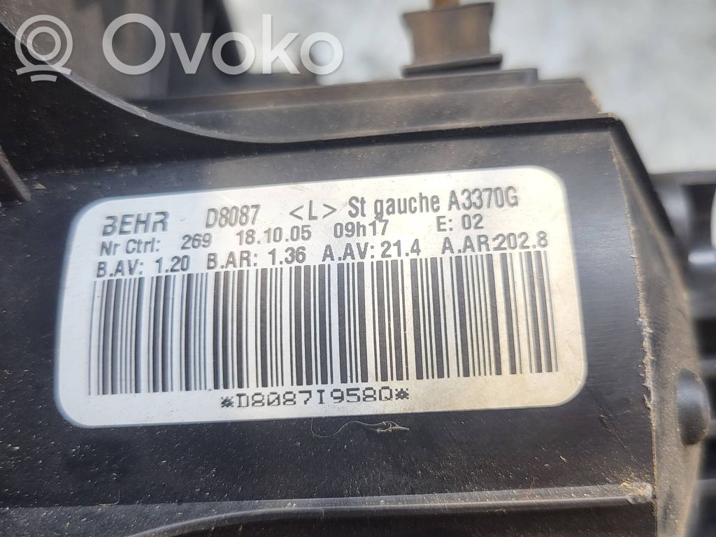Opel Zafira B Ventilator aerotermă 
