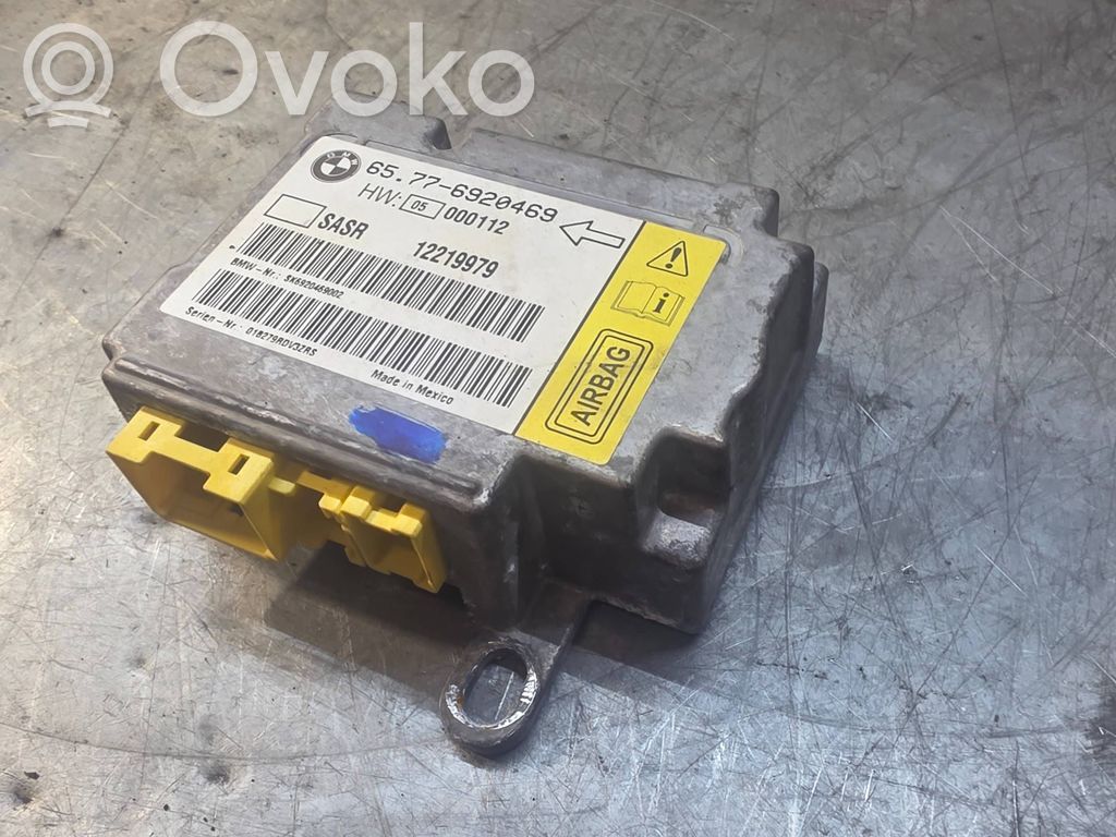 Airbag control unit/module   65776920469,6920469,12219979