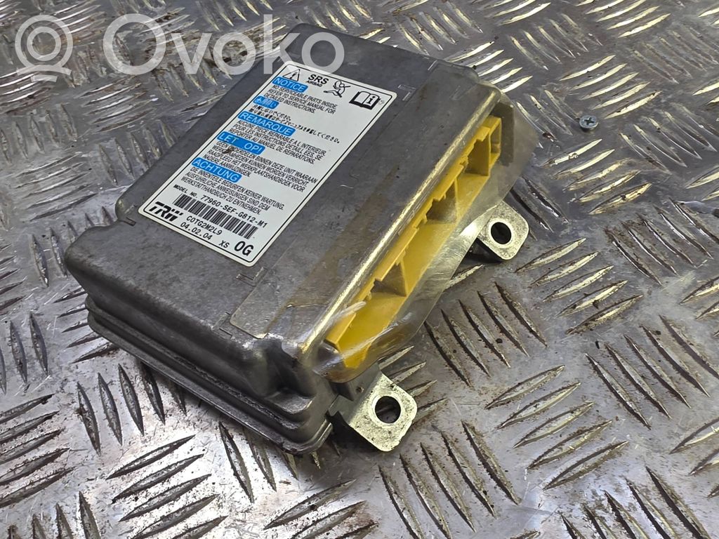 Sterownik / Moduł Airbag   77960SEFG812M1,C0TG2M2L9