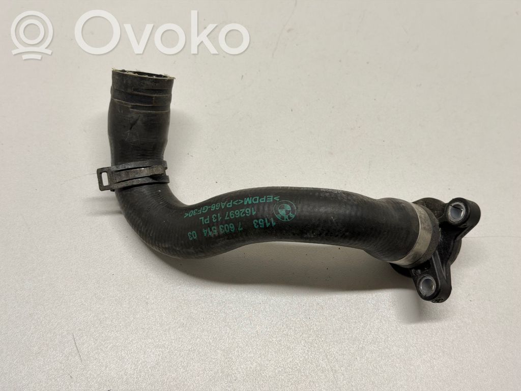 BMW 3 F30 F35 F31 Variklio aušinimo vamzdelis (-ai)/ žarna (-os) 