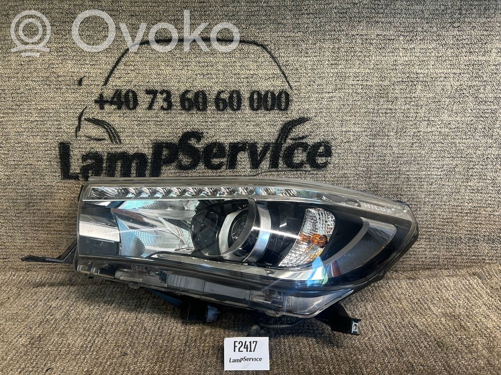 Toyota Hilux (AN120, AN130) Lampa przednia 