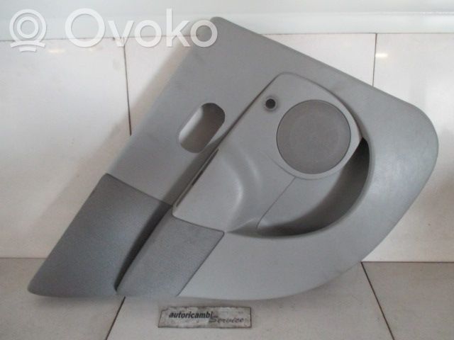 Rear door card panel trim