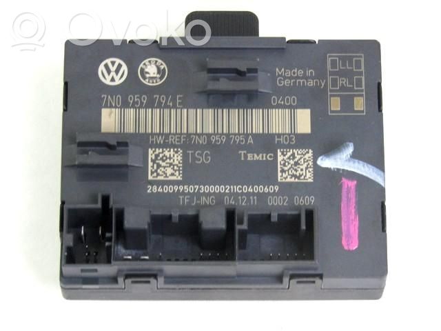 Unidad de control/módulo de la puerta   7N0959794E