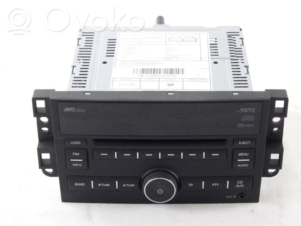 Radio / CD-Player / DVD-Player / Navigation   96647740