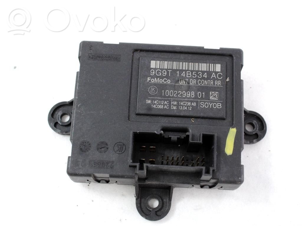Unité de commande module de porte   9G9T14B534AC