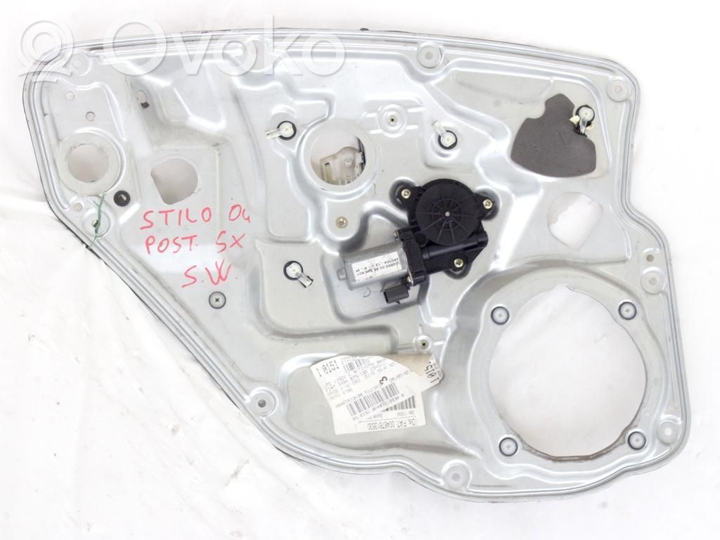 Fiat 500 Cinquecento Rear door window regulator with motor 