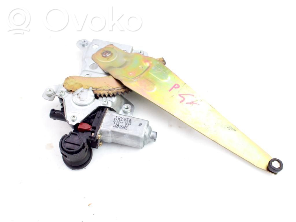 Toyota Corolla Verso E121 Rear door window regulator with motor 