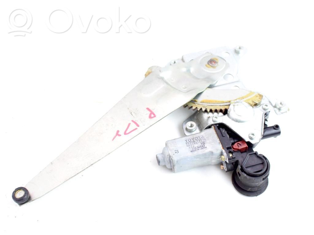 Toyota Corolla Verso E121 Rear door window regulator with motor 