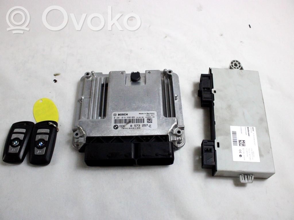 BMW 5 F10 F11 Kit cu ECU motor și set închidere uși 