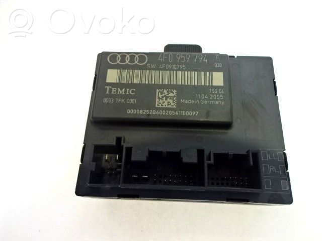 Unité de commande module de porte   4F0959794