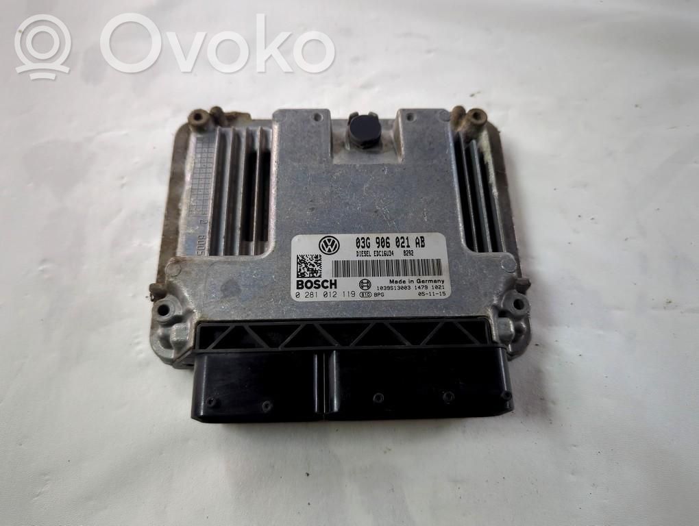 Volkswagen PASSAT B6 Centralina/modulo del motore