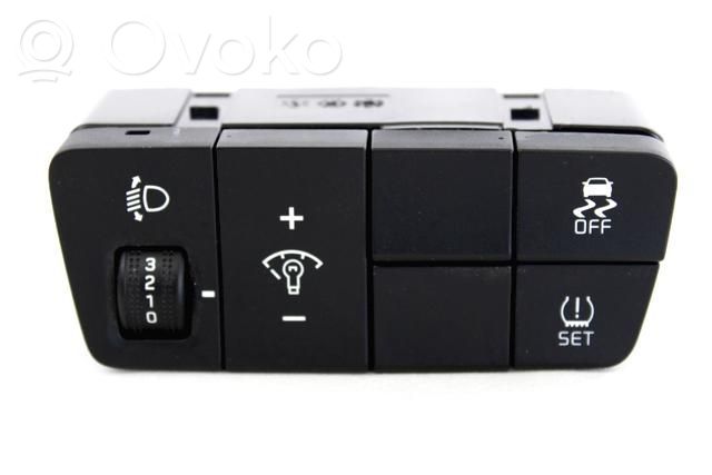 KIA Stonic Bouton commande réglage hauteur de phares 