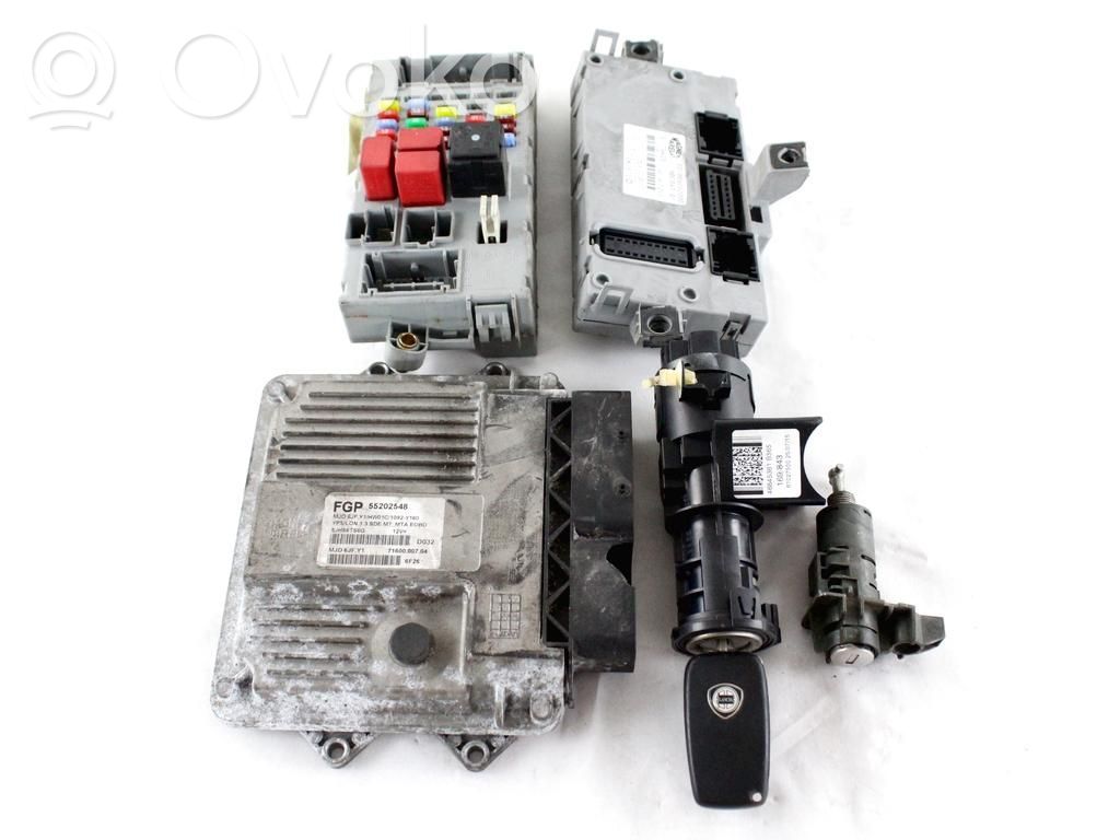 Lancia Ypsilon Kit centralina motore ECU e serratura 