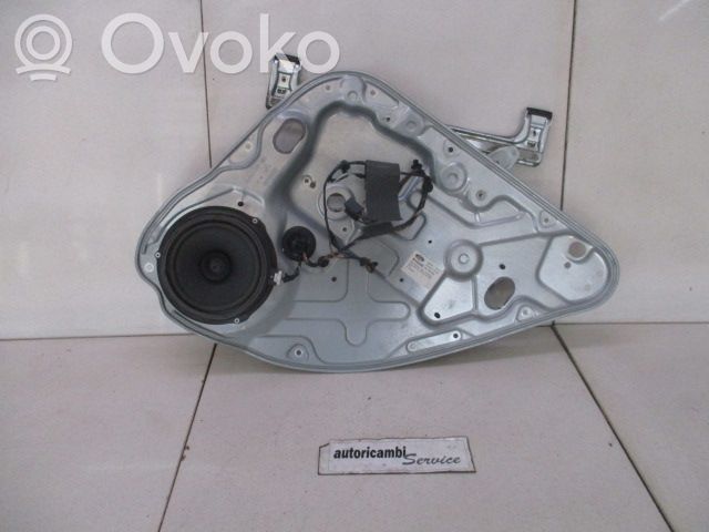 Ford Focus C-MAX Regulador de puerta trasera con motor 